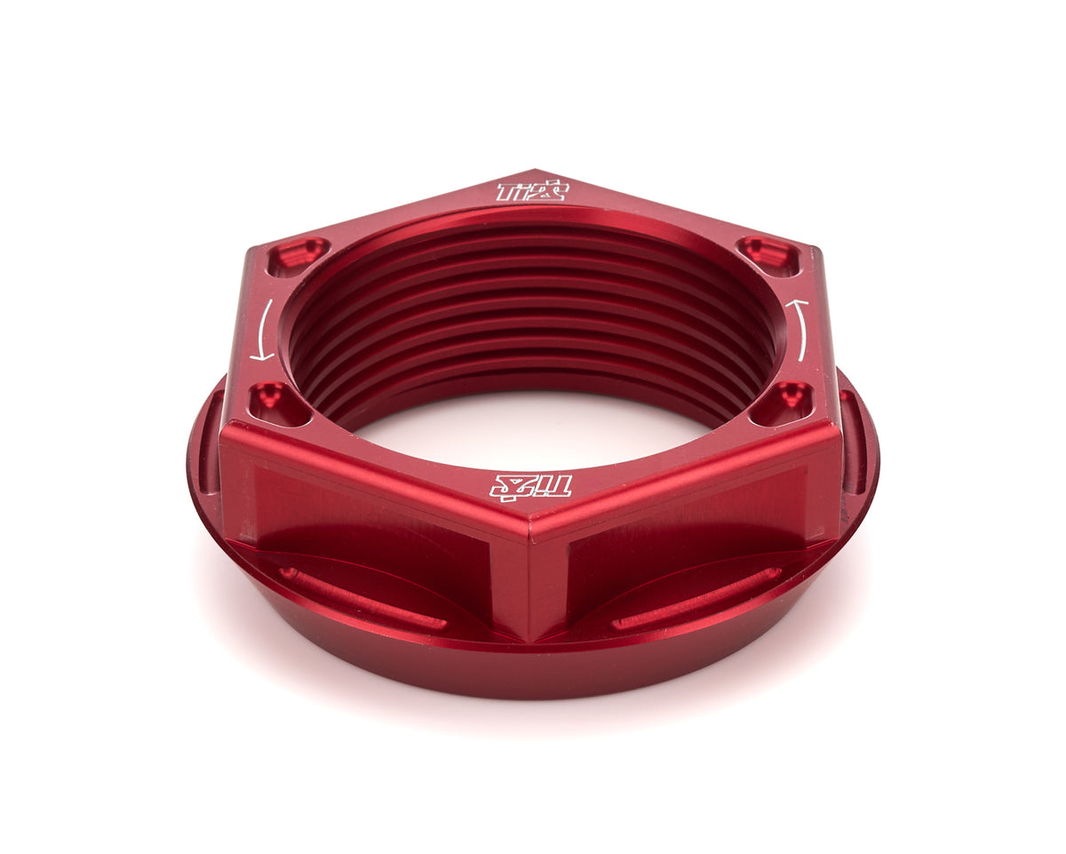 Écrou d'axe G aluminium léger rouge