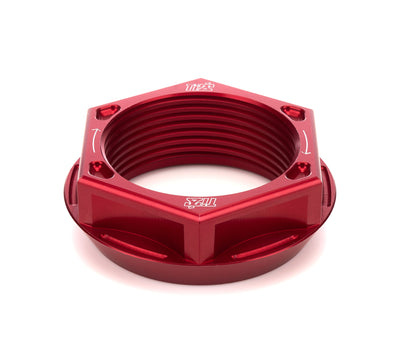 Axle Nut RH Lightweight Aluminum Red