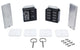 Ti22 Blocs de réglage hauts noirs 3" - 6-1/4"