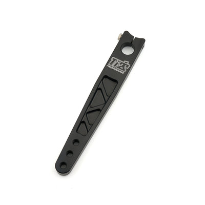 Bras Pitman 7075 Billette HD Broche d'Angle Noir