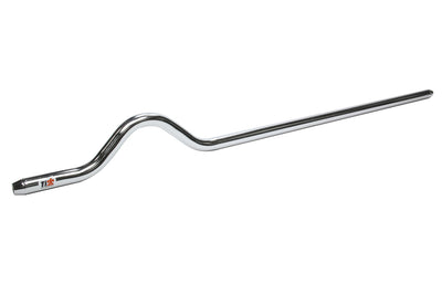 Tige de direction Chromoly courbée en S 49 po chromée