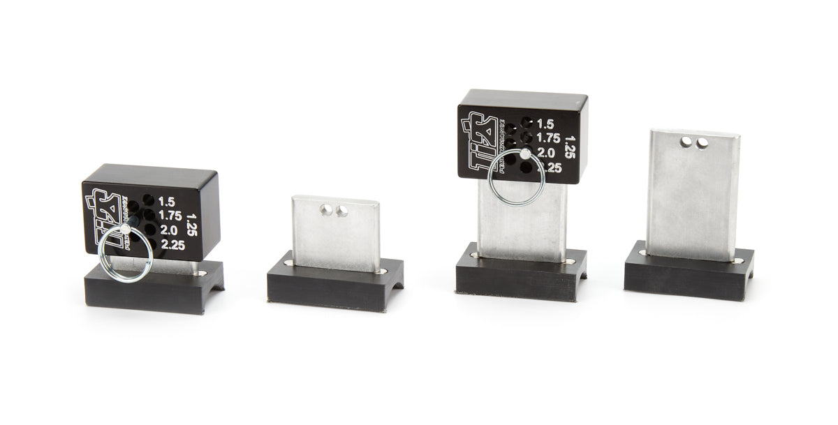Mini-blocs de réglage avant noirs