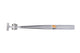 Rouleau de poste Top Wing 600 Chrome