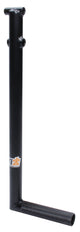 Pédale de frein Chromoly Rail surélevé 1 po Noir