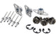 Kit de boulons de fixation de cache-roue en titane