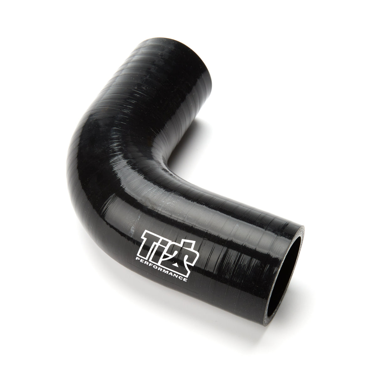 Coude à 90 degrés Durite silicone noire 1 1/2 po