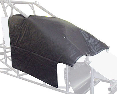 Couverture de capot de luxe avec boucliers thermiques pour collecteurs