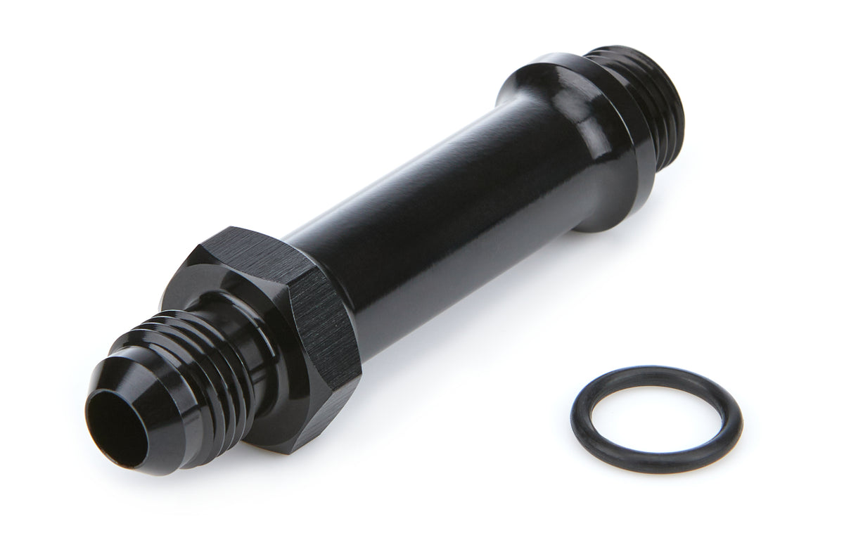 Raccord de tubulure prolongé - mâle AN6 - joint torique AN6 - 3 po de long