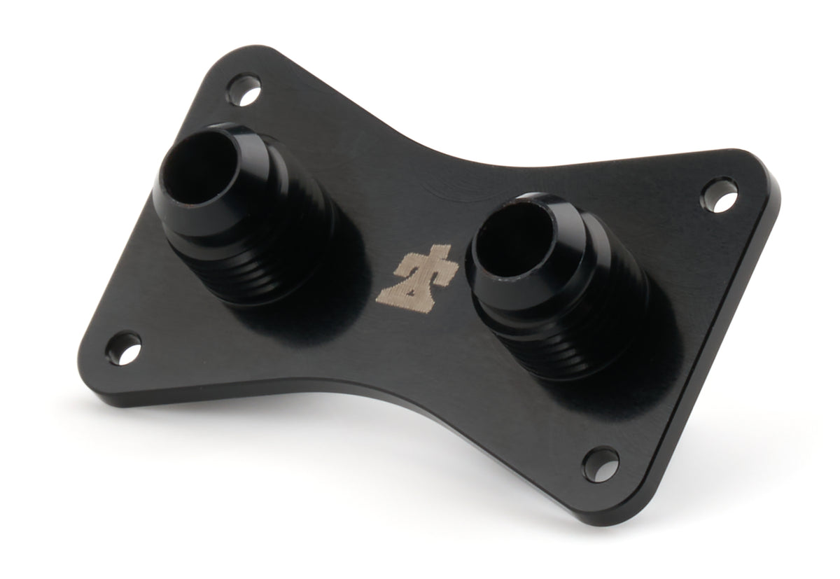 Bulkhead Dash Plate -6 Male Fittings Both Sides