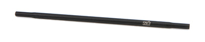 Tige d'accélérateur noire 10-32 9 po de long en aluminium