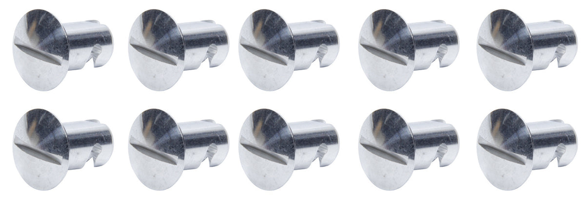 Boutons Dzus à tête ovale, longueur 0,500 po, paquet de 10