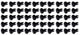 Oval Head Dzus Buttons .550 Long 50 Pack Black