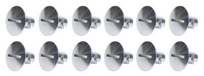 Boutons Dzus à grosse tête, longueur 0,500 po, paquet de 10
