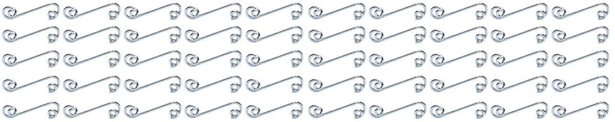 Ressorts Dzus en acier, paquet de 50