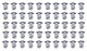 Oval Head Buttons .450 Long 50 Pack