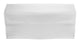 Nez central rue Stock blanc