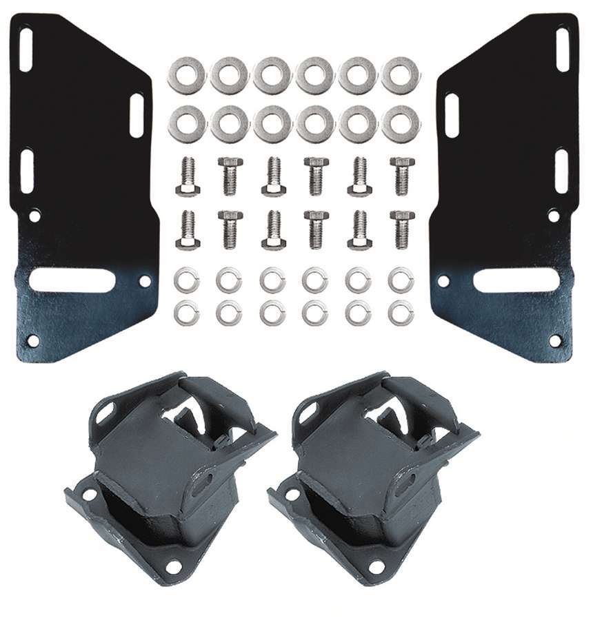 Supports moteur 82-97 S-10 2wd 4.3L vers moteur SBC