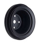 BBC LWP Water Pump Pulley 2 Groove Black