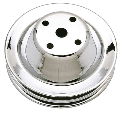 Moteur Chevy petit bloc, poulie supérieure double gorge