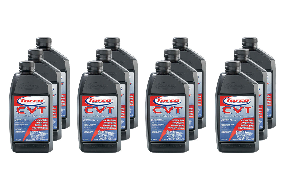Boîte de 12 bouteilles d'un litre d'huile de transmission CVT