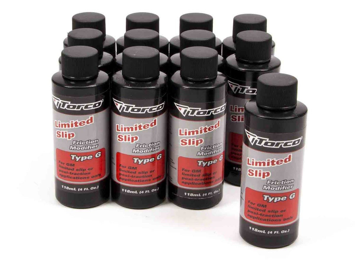 Additif à glissement limité de type G GM, caisse/12 de 4 oz