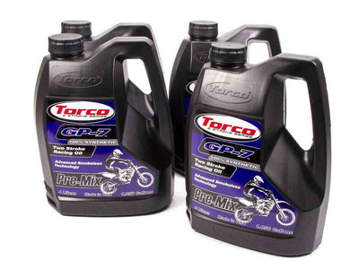 Huile 2 temps GP-7 Racing, carton de 4 x 1 gallon