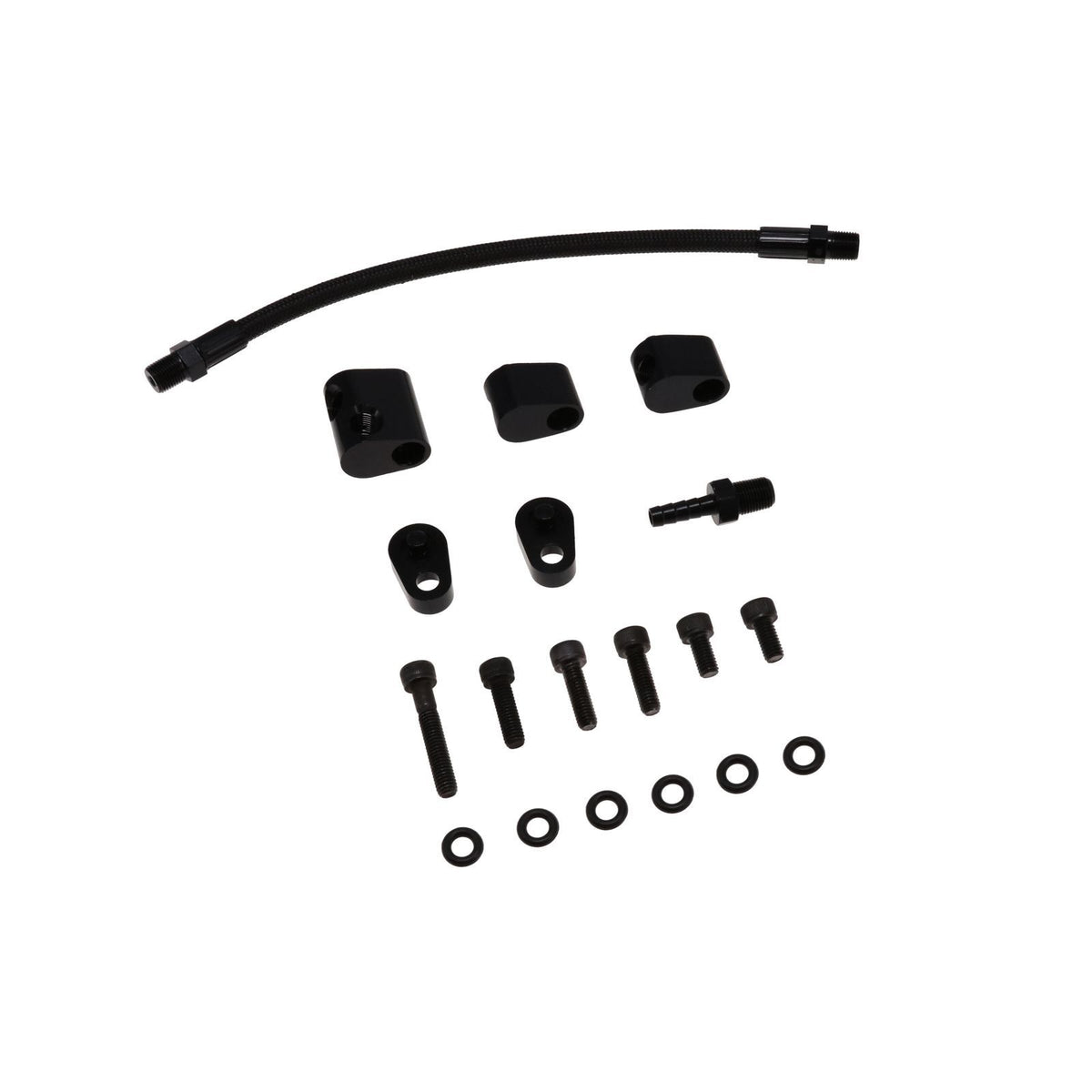 Kit de reniflard de vapeur LS noir