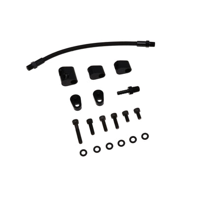 Kit de reniflard de vapeur LS noir