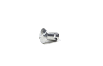 Vis à tête ovale, aluminium, longueur 0,550 po