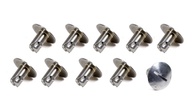 Bouton Grande Tête .500 Long Aluminium Paquet de 10