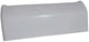 Fibre de verre Champ Kart, 6 po. Blanc.