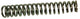 Champ Kart Throttle Cable Spring 2.5in
