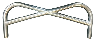 Pare-chocs avant style bretzel en acier inoxydable