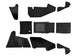 Carrosserie complète Sprint Car série 5 noire