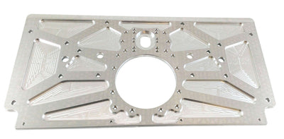Plaque arrière de moteur en aluminium pour Sprint Car à châssis relevé