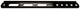 Nose Wing Strap Rear Black Sprint Car