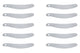 Tearoffs 12.25in Strght Zamp Helmets