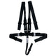Harness 5pt Black HANS Shoulder Pull-Down