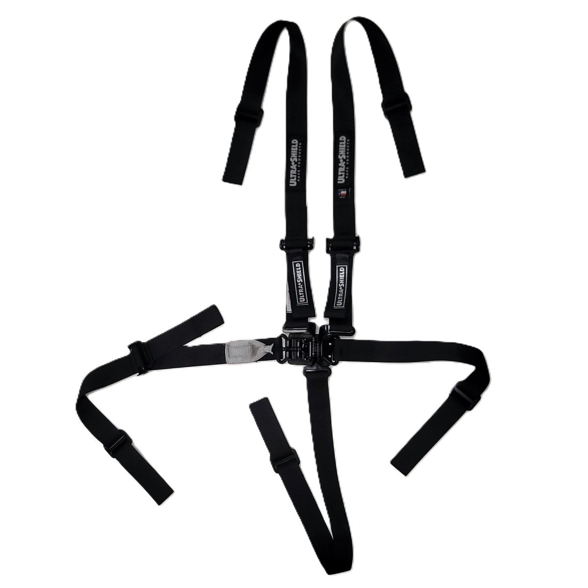 Harnais 5PT JR QM 2IN LL Ajustement par traction noir