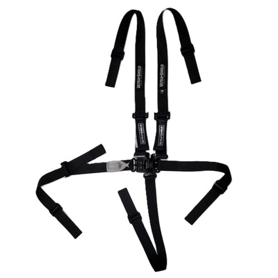 Harnais 5PT JR QM 2IN LL Ajustement par traction noir