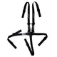 Harnais 5PT JR QM 2IN LL Ajustement par traction noir