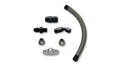 Kit de vidange d'huile universel pour turbos T3/T4 à montage supérieur