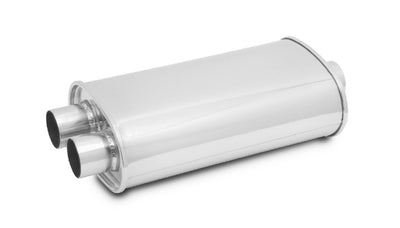 Silencieux ovale STREETPOWER Entrée 2,5 pouces