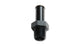 Raccord mâle NPT 3/8 po vers raccord cannelé de tuyau 3/8 po