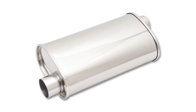 Silencieux ovale STREETPOWER entrée/sortie 2,5 po