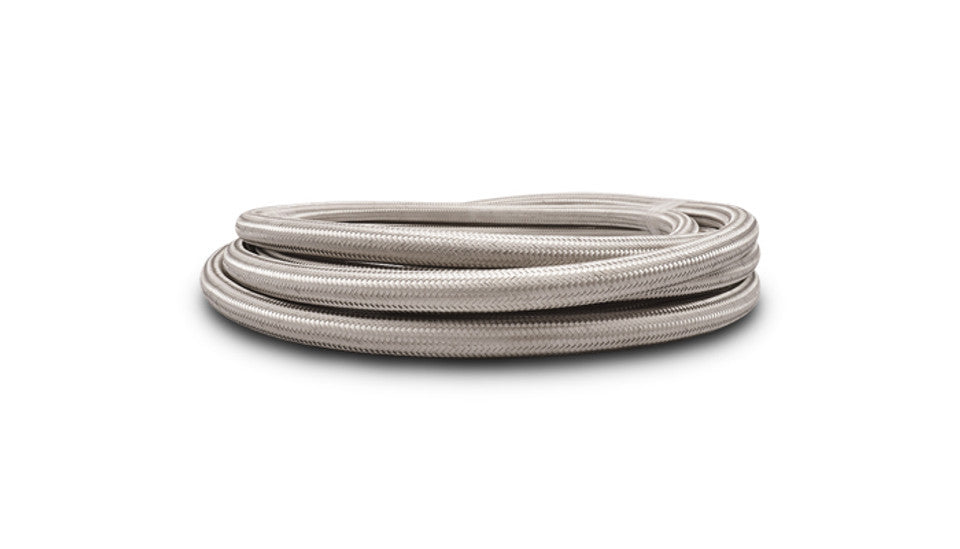 Tuyau flexible tressé en acier inoxydable de 50 pieds -10AN