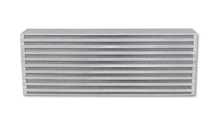 Corps d'échangeur intermédiaire ; 18po L x 6,5po H x 3,25po Ép.