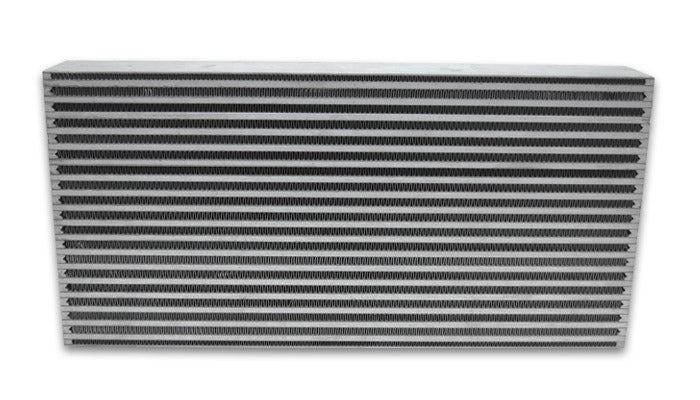 Noyau d'intercooler ; Taille du noyau : 25 po (L) x 12 po (H) x 3,2