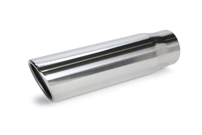 Pointe Inox Ronde 3" Simple Paroi Angle