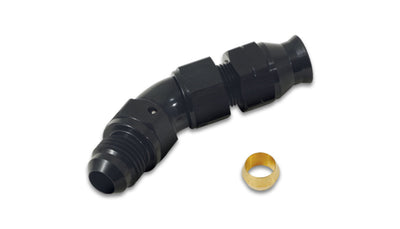 Raccord adaptateur de tube 45 degrés Mâle -6AN vers 5